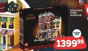 Legekæden 10312 lego icons jazzklub tilbud