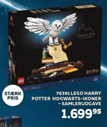 Legekæden 76391 lego harry potter hogwarts-ikoner - samlerudgave tilbud