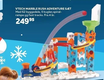 Legekæden Vitech marble rush adventure sæt tilbud