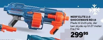 Legekæden Nerf elite 2.0 shockwave rd 15 tilbud