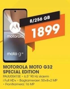 Expert Motorola moto g32 special edition tilbud