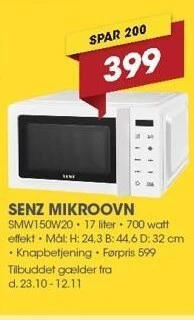 Punkt1 Senz mikroovn tilbud