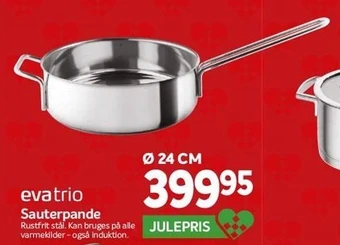 Din Isenkræmmer Eva trio sauterpande tilbud