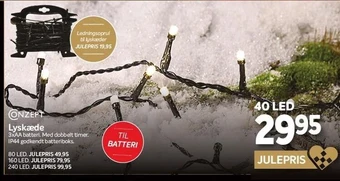 Din Isenkræmmer Conzept lyskæde tilbud