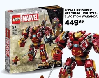 76247 lego super heroes hulkbuster: slaget om wakanda