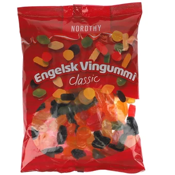 Nordthy engelsk vingummi 900 g