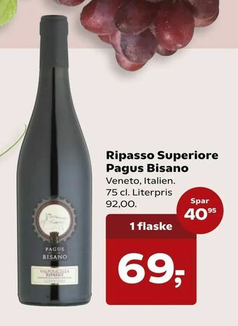 Dagli'Brugsen Ripasso Superiore Pagus Bisano tilbud