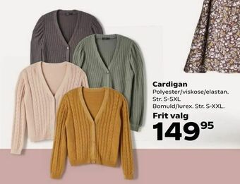 Kvickly Cardigan tilbud