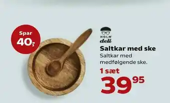 Saltkar med ske