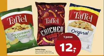 Kvickly Taffel Chips tilbud