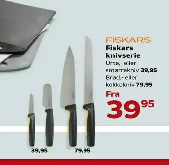 Kvickly Fiskars knivserie tilbud