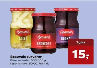 Kvickly Beauvais survarer tilbud