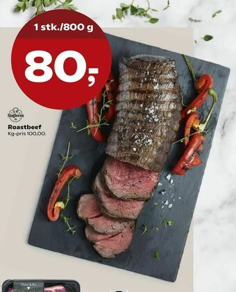 Kvickly Roastbeef tilbud