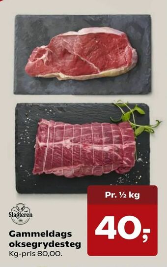 Kvickly Gammeldags oksegrydesteg tilbud