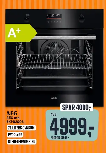 Skousen Aeg ovn bxp6200b tilbud