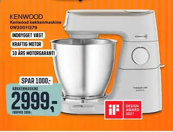 Skousen Kenwood køkkenmaskine tilbud