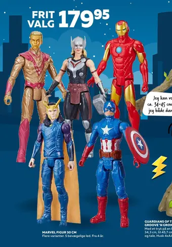 Legekæden Marvel figur 30 cm tilbud
