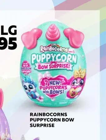 Rainbocorns puppycorn bow surprise