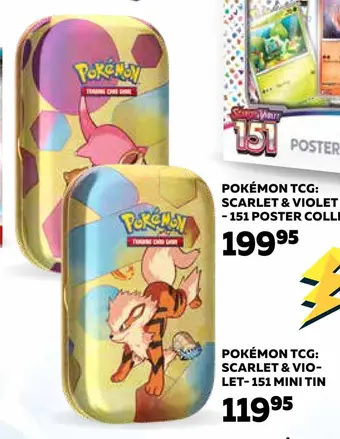 Legekæden Pokémon tcg: scarlet & violet- 151 mini tin tilbud