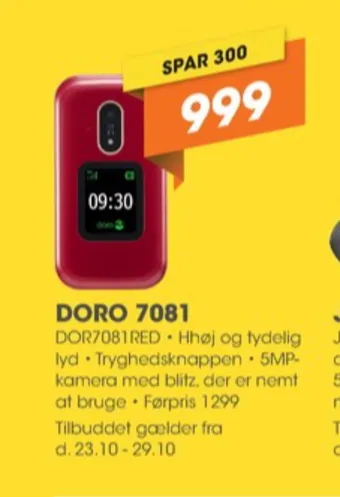 Expert 7081 mobiltelefon tilbud