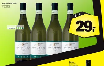 Calle Moscato d'asti patrizi tilbud