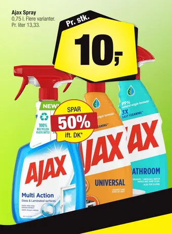 Calle Ajax spray tilbud