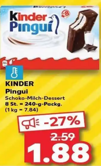 Kaufland DE KINDER Pingui tilbud