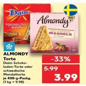 Kaufland DE ALMONDY Torte tilbud