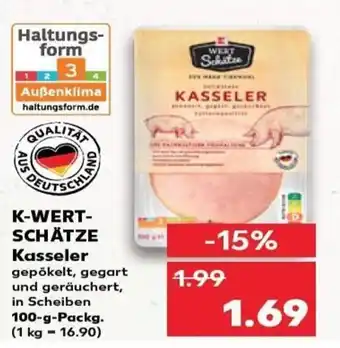 Kaufland K-WERT- SCHÄTZE Kasseler tilbud