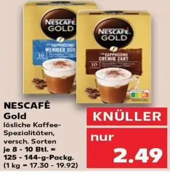 Kaufland NESCAFÉ Gold tilbud