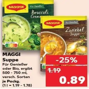 Kaufland MAGGI Suppe tilbud