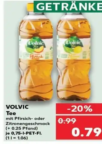 Kaufland VOLVIC Tee tilbud