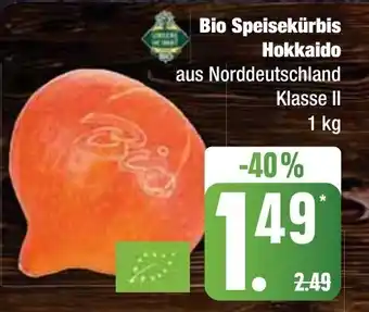 Bio Speisekürbis Hokkaido