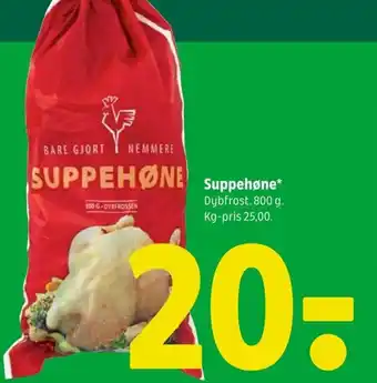 Coop 365 Suppehøne tilbud