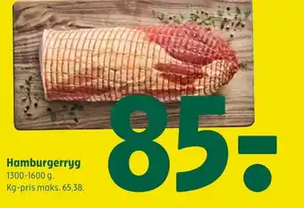 Coop 365 Hamburgerryg tilbud