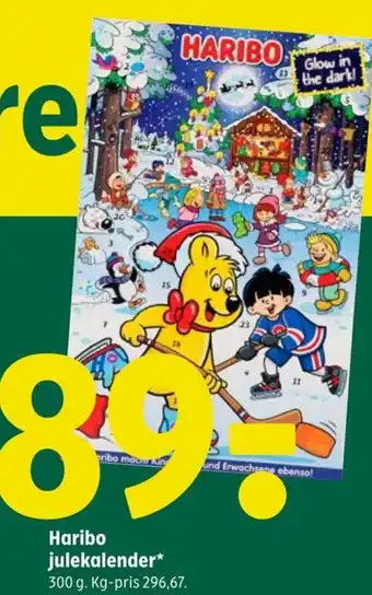 Coop 365 Haribo julekalender tilbud
