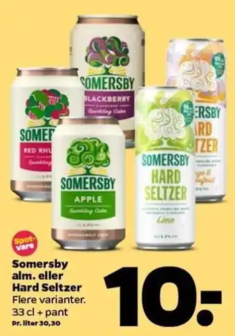Somersby Alm.eller Hard Seltzer 33 cl