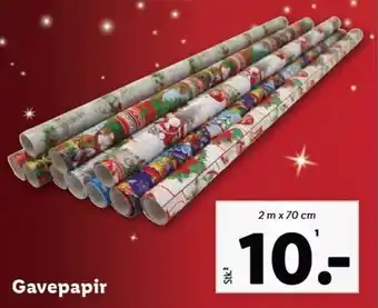 Lidl Gavepapir tilbud
