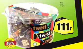 Calle Twist dessertchokolade tilbud