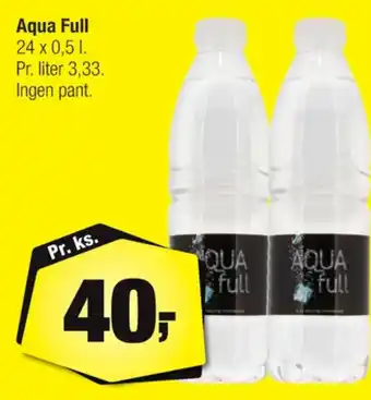 Calle Aqua full mineralvand tilbud