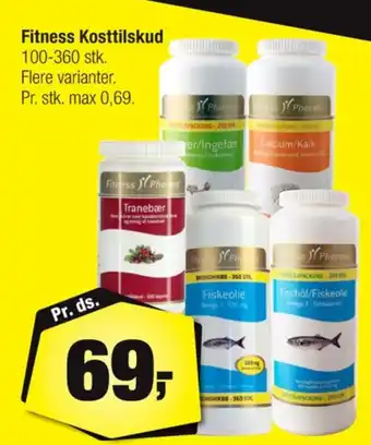 Calle Fitness pharma kosttilskud tilbud