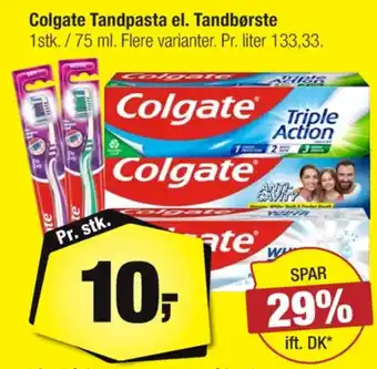 Calle Colgate tandpasta tilbud