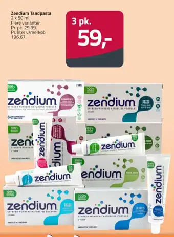 Fleggaard Zendium tandpasta tilbud