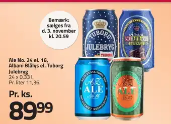Fleggaard Julebryg øl tilbud