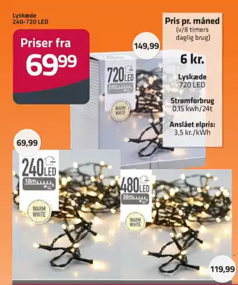 Fleggaard Ukendt lyskæder tilbud