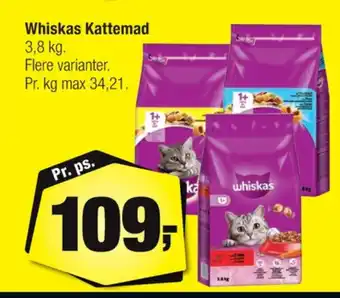 Calle Whiskas kattefoder tilbud