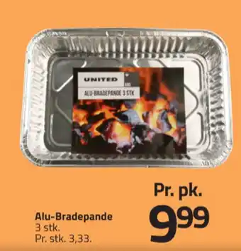 Fleggaard United alubakker tilbud