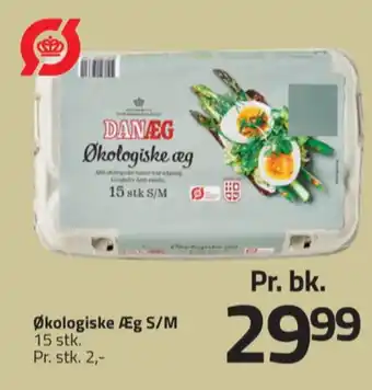 Fleggaard Danæg økologiske æg s/m tilbud