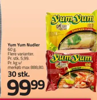 Fleggaard Yum yum instant retter tilbud