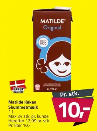 Fleggaard Matilde kakaomælk tilbud